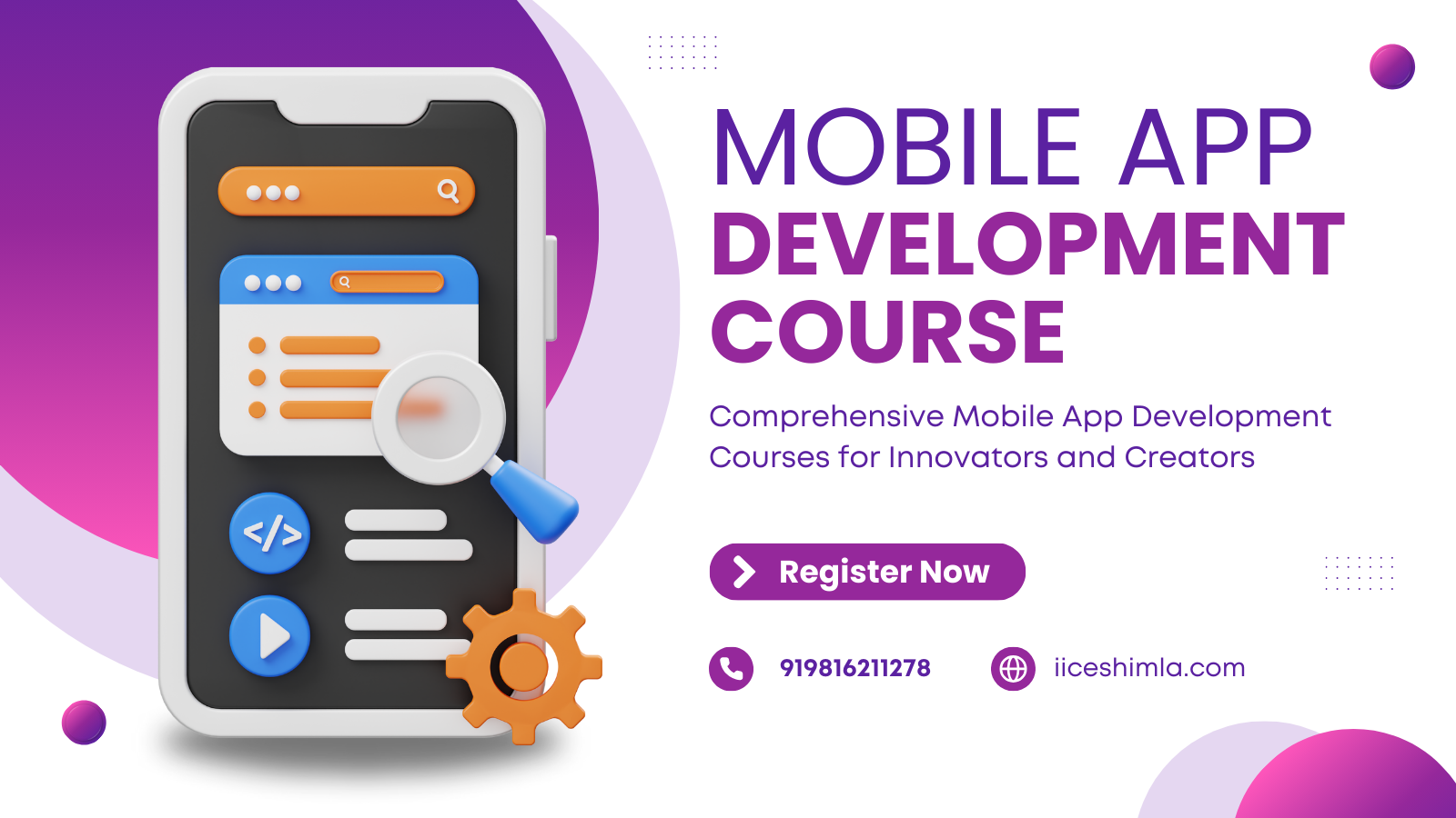 Read more about the article Mobile App Development Course at IICE 2026